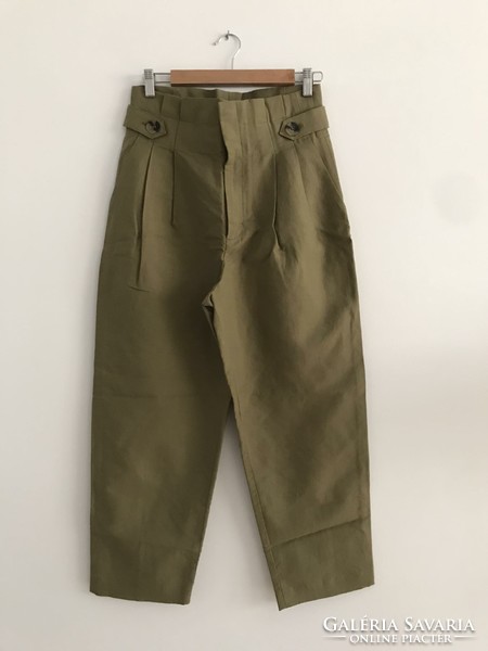 Green women's pants, size S