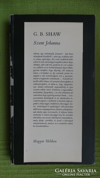 G.B.Shaw : Szent Johanna