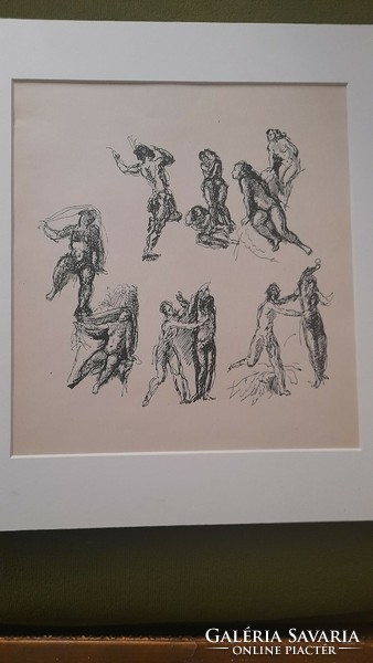 Herman lipot figures lithography