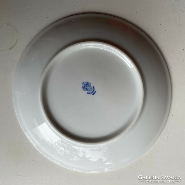 Alföldi porcelán autós gyerek tányér