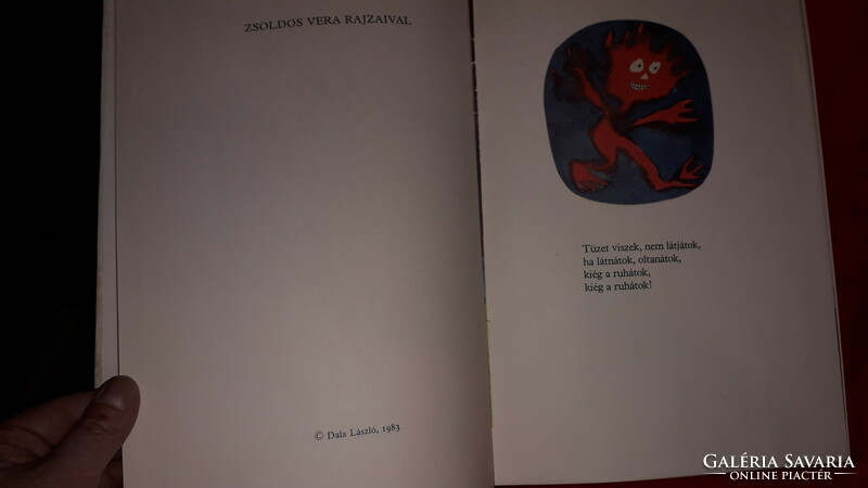1983. Song by László - I bring fire book according to the pictures móra