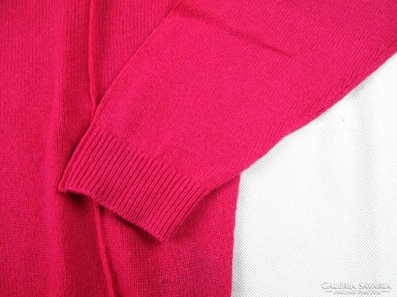 Original tommy hilfiger (m) elegant 3/4 sleeve women's lightweight wool sweater