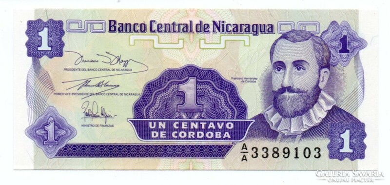 1     Centavo           Nicaragua