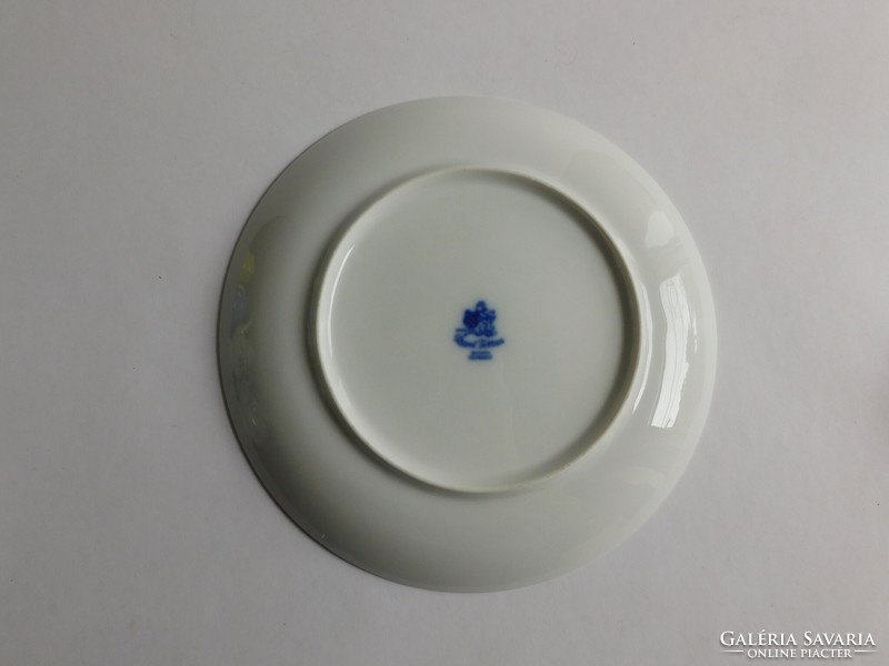 Royal Tettau kobalttal festett nyuszis tányér 20 cm