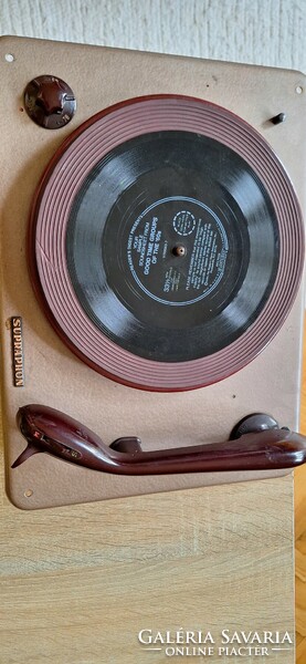 Old record player