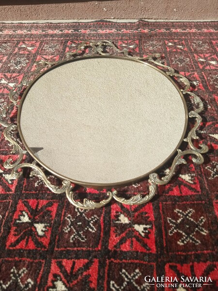 Baroque vintage file mirror. Negotiable.