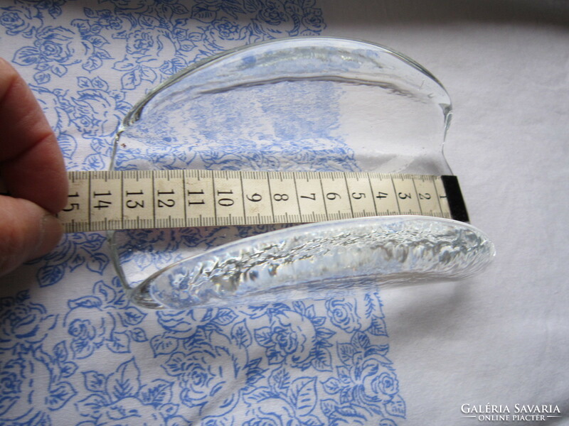 Glass letter or envelope holder