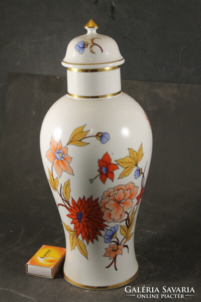 Hollóházi fedeles váza 838