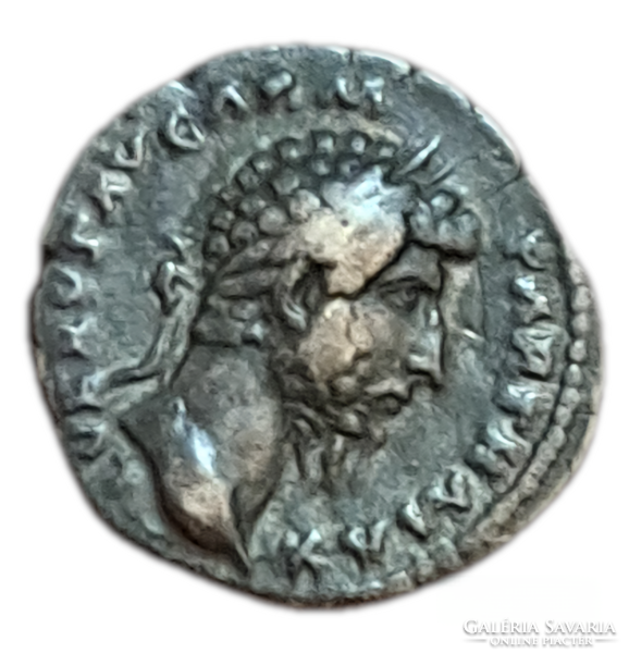 Lucius verus 161-169 denarius rome victory flying roman empire
