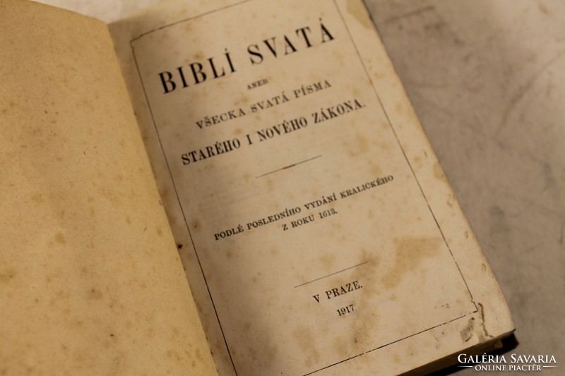 Antique Bible 843