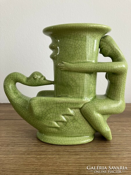 Gorka Géza art deco kerámia váza