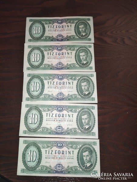 Papír 10 forint