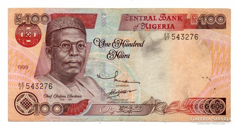 100 Naira 1999 Nigeria