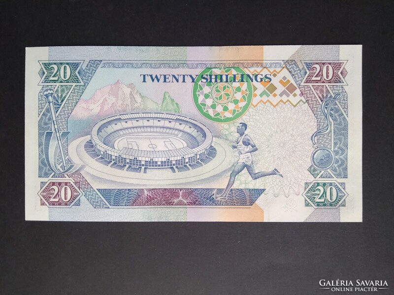 Kenya 20 Shillingi 1993 UNC