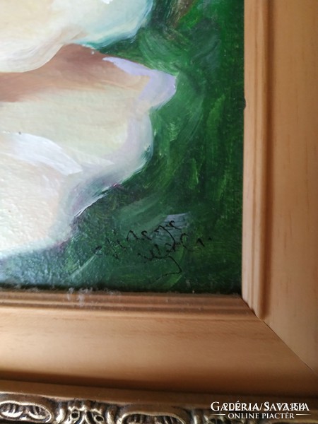 Psalm painting by his tit