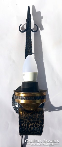 Brutalist handmade wall lamp, negotiable unique design
