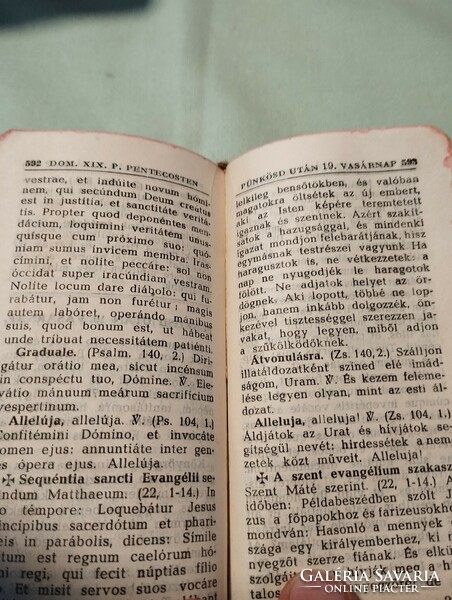 Dr. Szunyogh xav. Ferenc: missal book, prayer book