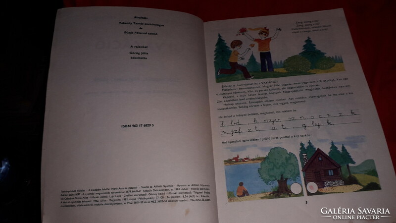 1983.Borsos Margit - Új vakáció 2. tankönyv könyv a képek szerint Tankönyvkiadó
