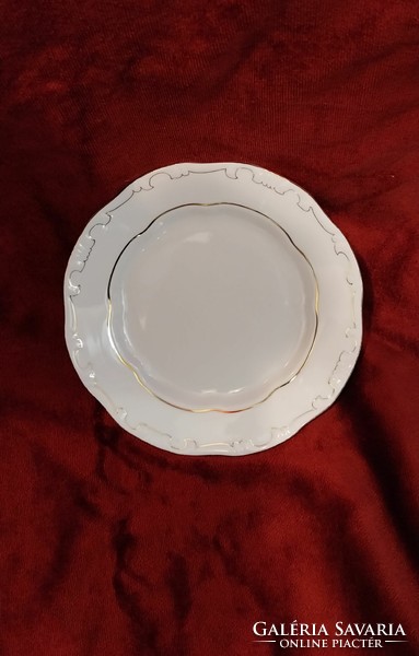 6 zsolnay feathered small plates 19 cm