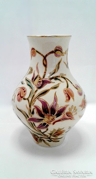 Zsolnay orchideás váza (ZAL-BI47927)
