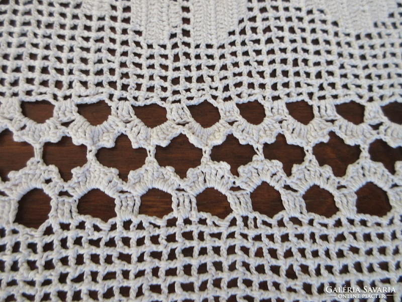 Old, large crochet tablecloth. Negotiable!