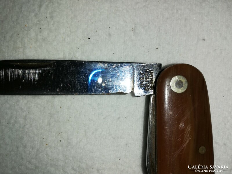 Solingen multi-functional knife with bone handle
