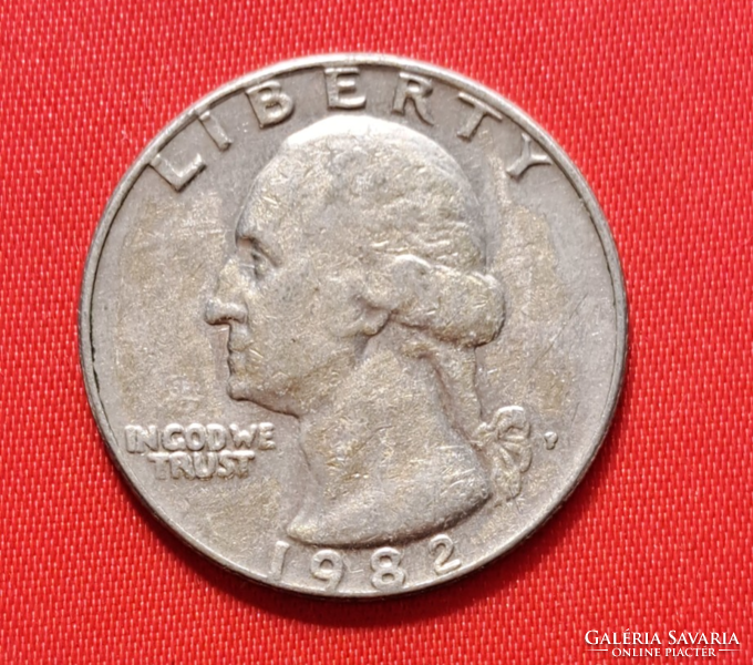 1982 US Quarter Dollar (1777)