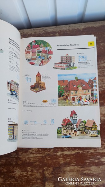 FALLER 1970. játék prospektus, katalógus (100)