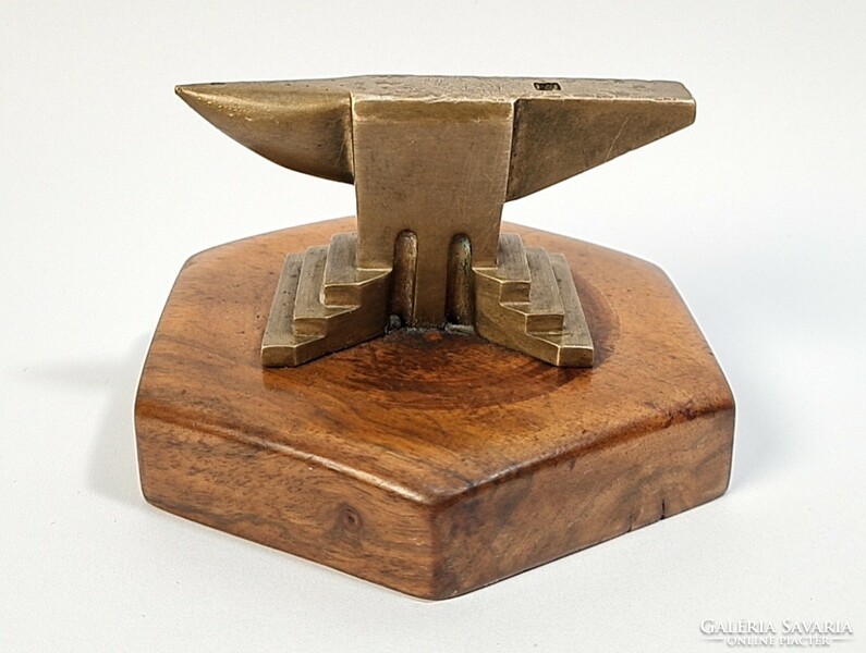 Antique small copper anvil - watchmaker's/jeweler's anvil