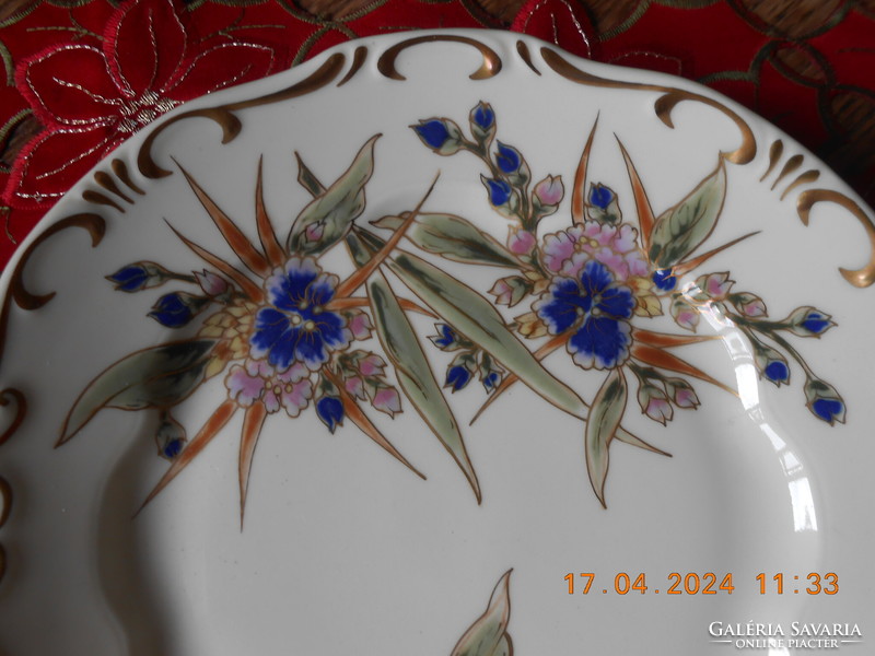 Zsolnay cake serving plate, limited edition