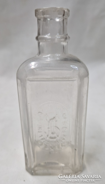 Singer old thick-walled oil bottle, with 