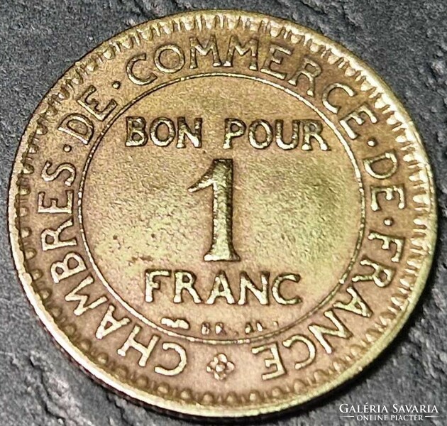 Franciaország 1 frank, 1923
