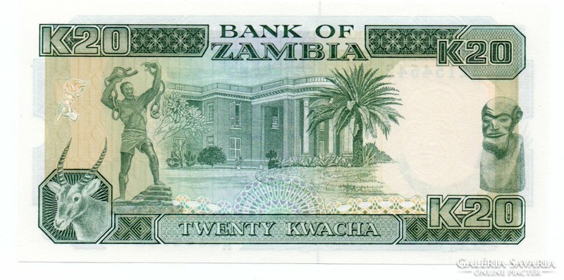 20    Kwacha          Zambia