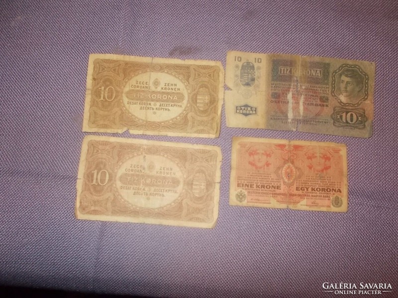 4-Drb krone paper money.