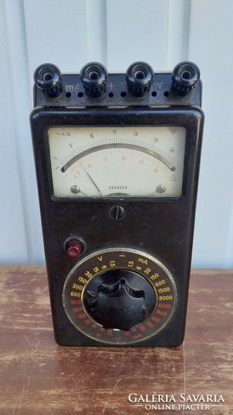 Eaw analog multimeter - vinyl housing, from the 60s, made in Germany