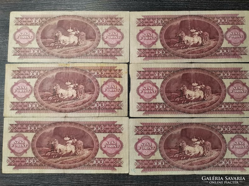 100 Forint 1962 F