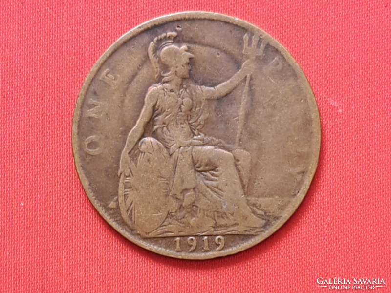 1919. England 1 penny v penny (1767)