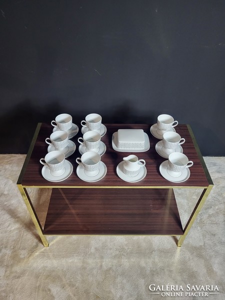 Rosenthal Wirkkala porcelán teás készlet 21 darabos