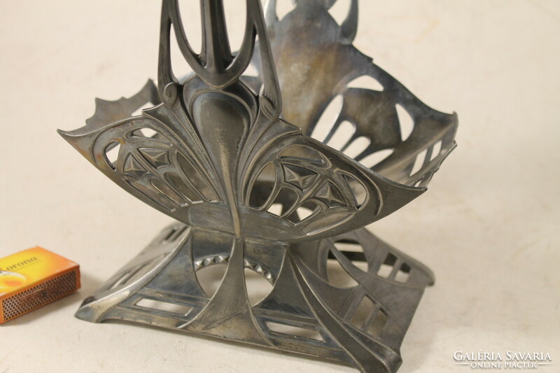 Antique silver-plated Art Nouveau centerpiece 847