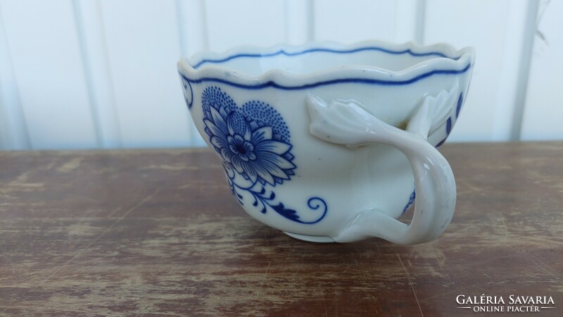 Nagyméretű Meissen porcelán teás csésze
