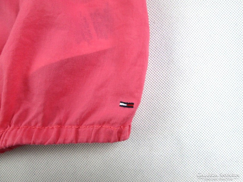Original tommy hilfiger (m) women's 3/4 sleeve coral light blouse top