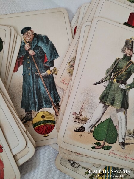 Antique card - leipzig fair / 32 sheets