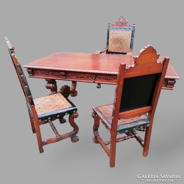 Spanish office equipment, desk, meeting table