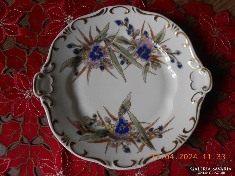 Zsolnay cake serving plate, limited edition