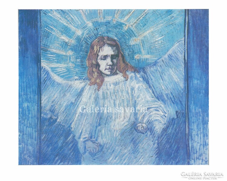 Angel (after Rembrandt) Vincent van Gogh