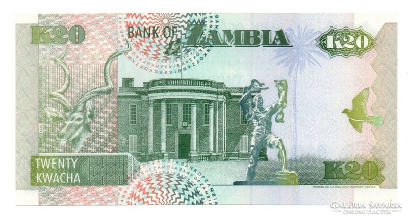 20 Kwacha 1992 Zambia