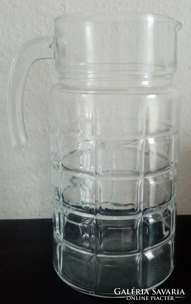 Thick-walled 2l, solid glass jug for sale