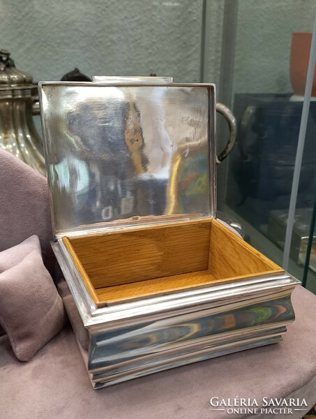 Antique silver box