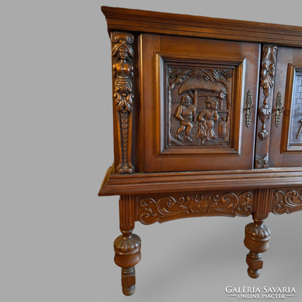 Neo-Renaissance sideboard, cabinet