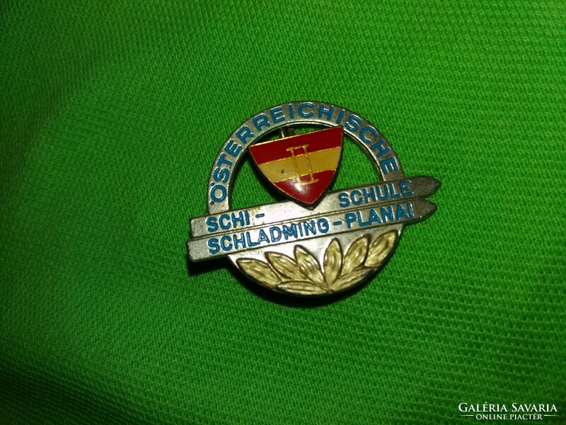 Old small Austria - Austrian ski school badge badge as shown in the pictures